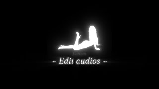 Edit audios for your 𝒻𝓇𝑒𝒶𝓀𝓎 scenarios  TIMESTAMPS ๋࣭ ⭑ [upl. by Annayk]