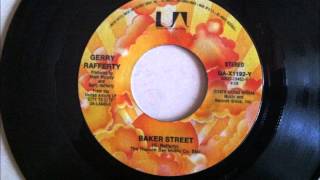 Baker Street  Gerry Rafferty  1978 Vinyl 45RPM [upl. by Daas]