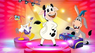 A mover la cola con La Vaca Lola  Canciones infantiles  Toy Cantando [upl. by Ilocin]