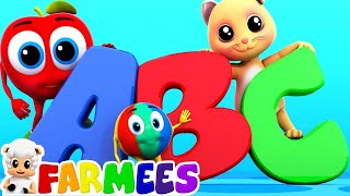 The Phonics Song  Alphabets Song  Nursery Rhymes  ABC Songs by Farmees [upl. by Bee]