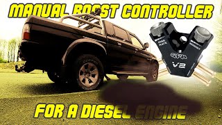 A Boost Controller For A Diesel Engine GFB DBoost V2  Mitsubishi L200 K74 [upl. by Atteiluj]