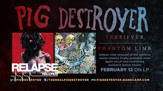 PIG DESTROYER Terrifyer and Phantom Limb Reissues Official Trailer [upl. by Anaoy]