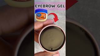 HOW TO Tint Your Eyebrows At Home Naturally With Vaseline  DIY Recipe Vaseline [upl. by Kriss]