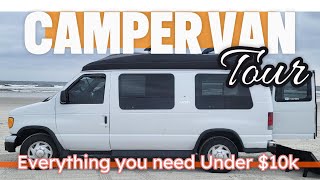 I Built a DIY Camper Van for Under 10000 [upl. by Yann]