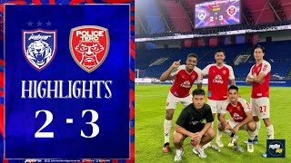 HIGHLIGHTS JOHOR DARUL TA’ZIM 23 POLICE TERO 2024 [upl. by Nahsed]