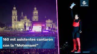 Rosalía la rompe en el Zócalo [upl. by Peih]