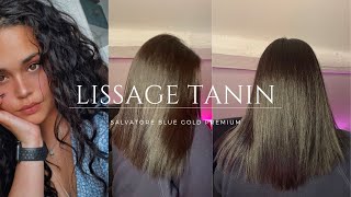 Je fais le lissage au tanin à la maison avec le kit Salvatore blue gold premium [upl. by Iretak581]