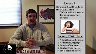 Lesson 8  Pre TOEFL Prep [upl. by Rebmeced333]