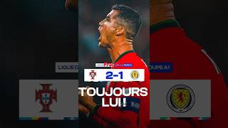 Les Portugais ils ont encore frappés shorts portugal écosse youtube foot football soccer [upl. by Blinny]