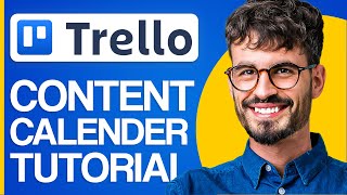 Trello Content Calendar Tutorial 2024 Quick Tutorial [upl. by Teodora794]