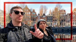 Exploring the Dutch capital of Amsterdam  027 [upl. by Yaker]