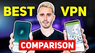 Best VPN Comparison  NordVPN vs Surfshark VPN [upl. by Rairb]