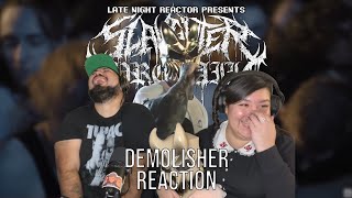 Slaughter To Prevail  DEMOLISHER  REACTION [upl. by Ahsiea]