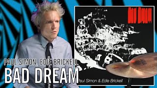 Paul Simon Edie Brickell  Bad Dream  Office Drummer First Time Hearing [upl. by Gentilis]