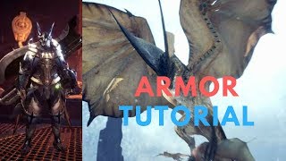 How to get All Legiana Armor  Monster Hunter World Tutorial [upl. by Anit693]