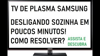 Conserto TV Plasma Samsung PL51E490B1G [upl. by Ettedo303]