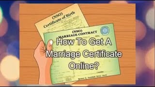 How To Get Marriage Certificate Online  NSO Philippines [upl. by Nirra85]