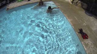 Cours de Natation Karl 7 ans nage 25m papillon [upl. by Anitnoc]