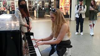 The Most Insane Interstellar Cover On A Public Piano [upl. by Jessa535]