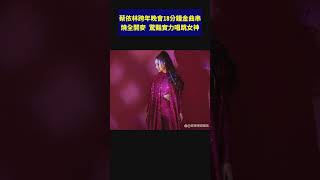 蔡依林跨年晚會18分鐘金曲串燒全開麥，驚豔實力唱跳女神 [upl. by Storfer]