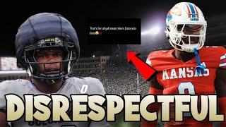 🚨 Kansas ⭐️ Cobee Bryant DISRESPECTS Buff Nation And Colorado Team After Win ‼️ [upl. by Ardnossac]