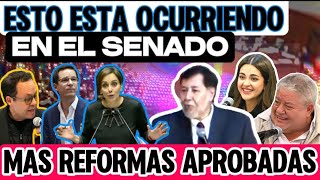 LOS CONSERVADORES SIN SALIDA LLEGAN MAS REFORMAS AL SENADO envivo reformas [upl. by Dalt190]