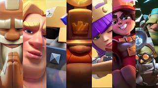 Clash Royale ALL CHAMPIONS TRAILERS [upl. by Lenno]