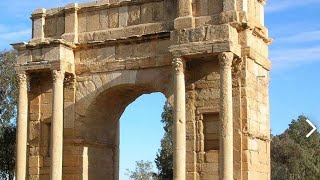 LE CAPITOLE DE L’ANCIENNE VILLE ROMAINE DE DOUGGA TUNISIE CUISINE MALIYA الكابيتول الرومانية دقة [upl. by Orofselet]