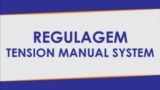 Dicas de Manuseio 7 — Regulagem do Tensionador — Máquina de Encordoar Raquetes [upl. by Eniamrehc]