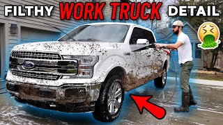 Can It Be Cleaned Deep Cleaning My Filthy Work Truck Car Detailing Restoration [upl. by Adnac254]