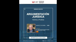 Argumentación jurídica hechos y pruebas [upl. by Frasquito221]