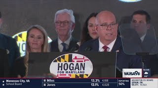 Larry Hogan concedes to Angela Alsobrooks [upl. by Eiznikam304]