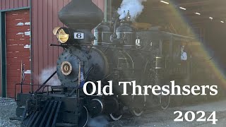 Midwest Central Railroad  Midwest Old Threshers 2024 [upl. by Goldshell]