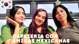 CAFETERIA con AMIGAS MEXICANAS en Corea METRO y CALLES de Busan [upl. by Akimihs]