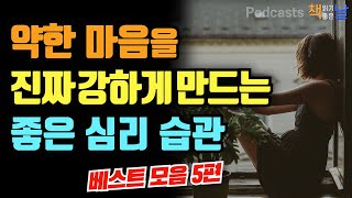 약한 마음을 진짜 강하게 만드는 좋은 심리 습관 마음이 편해지는 책듣고 힐링하기│수면 낭독│책읽어주는여자 오디오북 podcasts [upl. by Lleda]