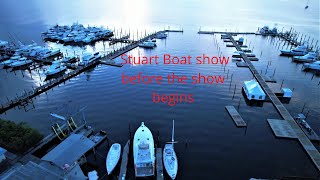 2023 Stuart Boat Show set up [upl. by Rheims]