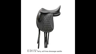 A Tour of the EDIX Saddles Tariq Soft Tree Dressage Saddle [upl. by Averyl]