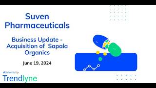 Suven Pharmaceuticals Business Update Call [upl. by Oirevlis]