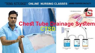 Chest Tube Drainage System  CTDS [upl. by Tallbot]