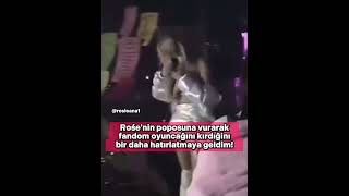 Birde konturol ediyor jsjvjxkfkesfetdus blackpink kpopidol rose [upl. by Sergias953]