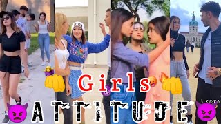 👿Girls Attitude Videos 👿Best Viral Attitude Tik Tok Video👿🦁Chukka All Vissa🦁 [upl. by Nebur]