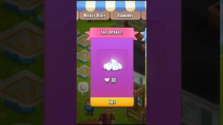 Free Diamonds Hay Day hayday hayday2024 halloweencostume gaming haydaygameplay haydayhalloween [upl. by Lemay]