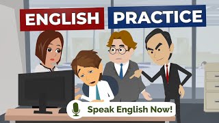 Conversation English Practice to Improve Your Listening and Speaking Skills [upl. by Eninnaej]