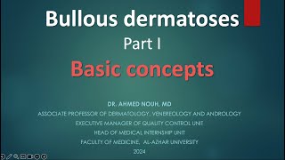 Bullous Dermatoses part 1 [upl. by Leizahaj]