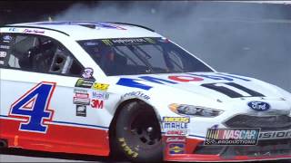 2017  Harvick Captures the Win at Sonoma Video Recap [upl. by Saxen839]