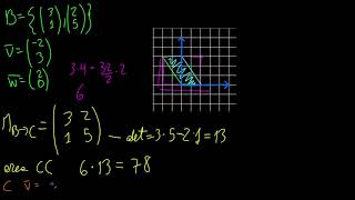 Matematica  Matrici  Determinante Matrice di Cambiamento di Base [upl. by Synned967]