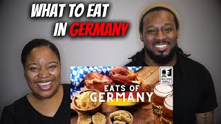 🇩🇪 THE BEST GERMAN FOOD American Couple Reacts quotWhat to Eat in Germanyquot [upl. by Anialed]