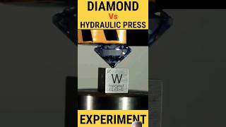 Diamond Vs Hydraulic Press  💎😰Diamond Experiment shorts [upl. by Eduard]