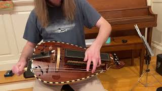 Hurdy Gurdy demonstration by Max Enloe [upl. by Orgel842]