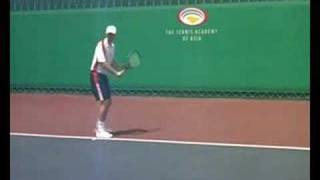 Tennis Footwork  Forehand And Backhand [upl. by Stanwinn873]